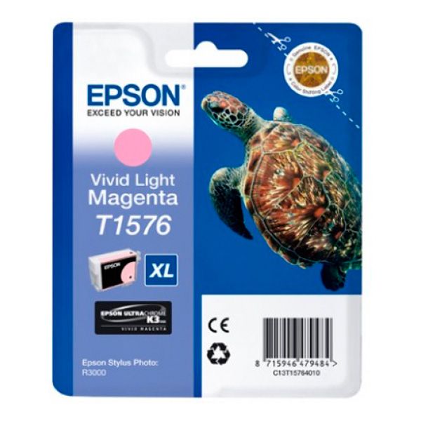EPSON C.MAG.VIVO CLARO R3000 - Tinta Original                C13T15764010