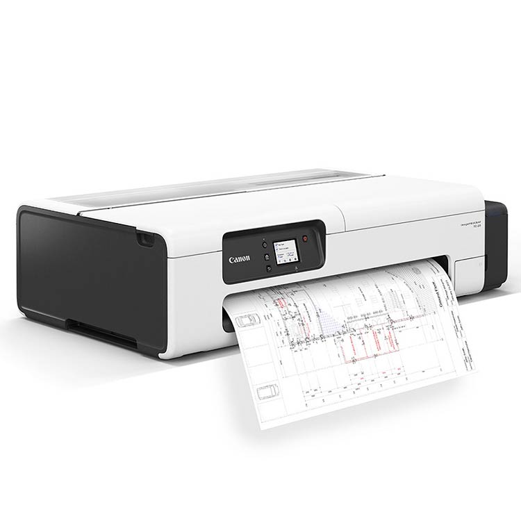 Plotter Canon imagePROGRAF TC-20 A1 de sobremesa