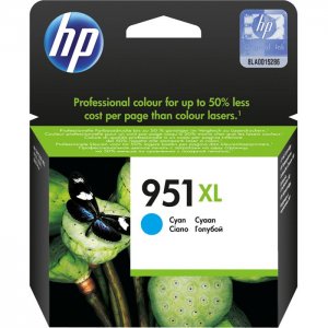 (imagen para) Tinta HP 951XL Cian CN046AE OfficeJet Pro 8100/8600