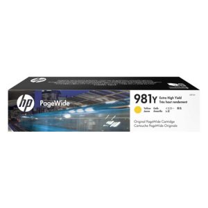 (imagen para) Tinta HP 981Y L0R15A Amarillo PageWide 556 / 586