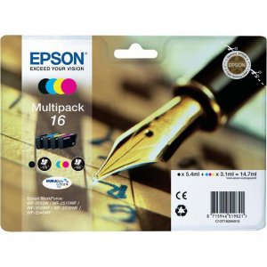 (imagen para) Tinta Epson 16 Multipack 4 Colores T1626 C13T16264010