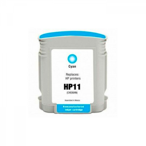 (imagen para) Tinta compatible HP 11 CC4836A Cian