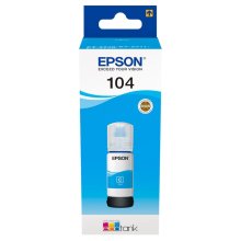 (imagen para) Tinta Epson 104 EcoTank Cian C13T00P240