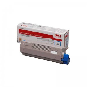 (imagen para) Toner Cian Oki 46490607 Alta Capacidad