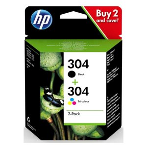 (imagen para) Tinta HP 304 3JB05AE Multipack Negro / Color