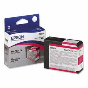 (imagen para) Tinta Magenta T5803 Epson Stylus Pro 3800 80ml