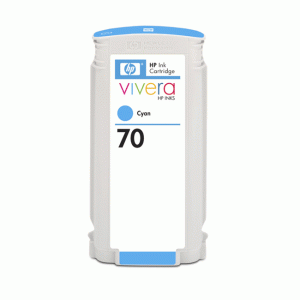 (imagen para) Tinta Cian HP 70 DesignJet Z2100/3100/Z3200 130ML C9452A