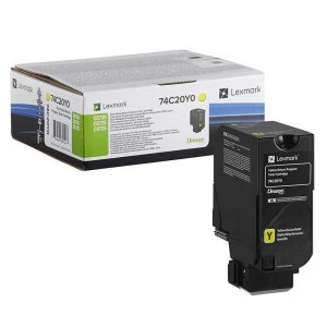 (imagen para) Toner Lexmark 74C20Y0 Amarillo