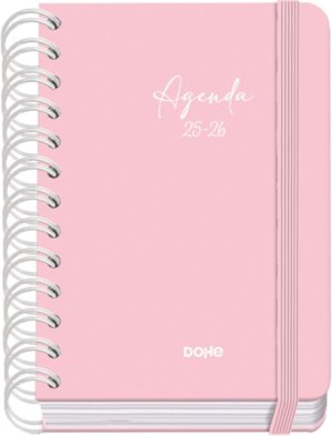 (imagen para) Agenda Escolar Dohe Serenity A6 25/26 Día Página Rosa