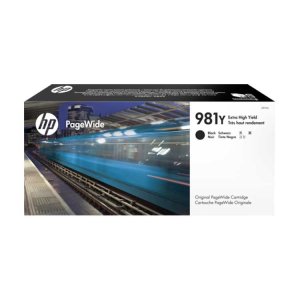 (imagen para) Tinta HP 981Y L0R16A Negro PageWide 556 / 586