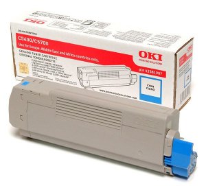 (imagen para) Toner Cian 43381907 Oki C5600/C5700