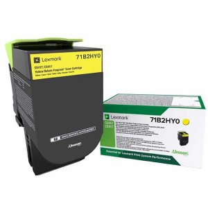 (imagen para) Toner Lexmark 71B2HY0 Amarillo
