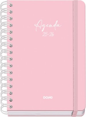 (imagen para) Agenda Escolar Dohe Serenity A5 25/26 Semana Vista Rosa