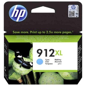(imagen para) Cartucho de Tinta HP 912XL Cian 3YL81AE