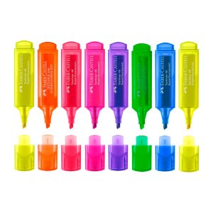 (imagen para) Pack de 8 subrayadores Faber-Castell Textliner 46