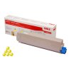 (imagen para) Toner Oki 45862837 Amarillo MC853 MC87...