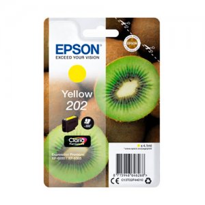 (imagen para) Tinta Epson Kiwi 202 amarillo