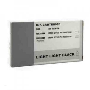 (imagen para) Tinta Compatible con Epson T6039 Gris claro