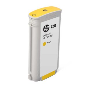 (imagen para) HP 728 Tinta Amarilla F9J65A DesignJet T730/T830