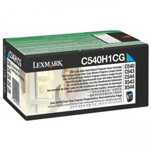 (imagen para) Toner Cian C540H1CG Lexmark C540/C543/C544/X543/X544