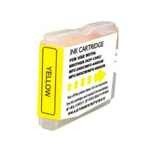 (imagen para) Tinta Compatible con Brother LC970Y