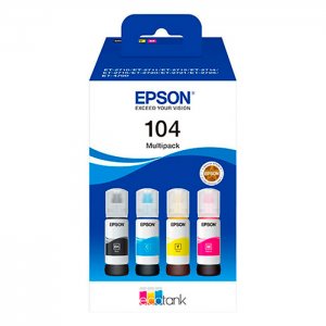(imagen para) Epson 104 Multipack C13T00P640