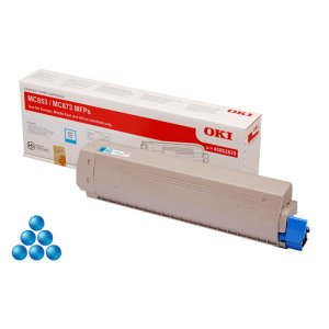(imagen para) Toner Oki 45862839 Cian MC853 MC873