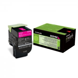 (imagen para) Toner Lexmark 802HM 80C2HM0 Magenta CX410DE/CX510DE/CX510DHE