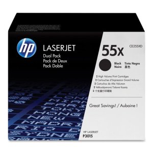(imagen para) Pack Tóner HP 55X CE255XD 2 Ud.