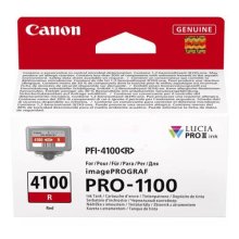 (imagen para) Tinta Canon PFI-4100 Rojo Original 6785C001