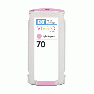 (imagen para) Tinta Magenta Claro HP 70 DesignJet Z2100/Z3100/Z3200 130ML