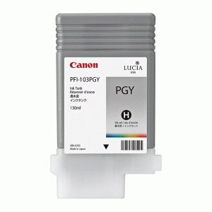 (imagen para) Cartucho de Tinta Gris Foto Canon PFI-103PGY 2214B001