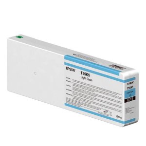 (imagen para) Tinta Epson T55K5 Cian claro HDX/HD 700ml