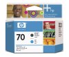 (imagen para) Cabezal HP 70 Negro Mate / Cian