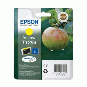 (imagen para) Tinta T1294 Epson Manzana Amarilla Stylus Office BX305/BX525