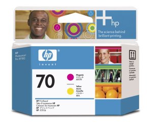 (imagen para) Cabezal HP 70 Magenta / Amarillo