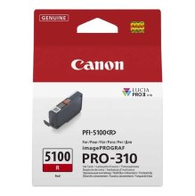 (imagen para) Tinta Canon PFI5100R Rojo Original