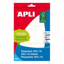 (imagen para) APLI Etiquetas Adhesivas 20x50 mm Blanco Manual