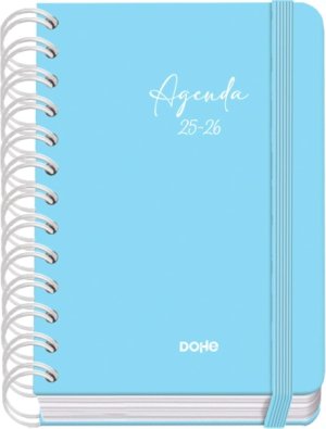 (imagen para) Agenda Escolar Dohe Serenity A6 25/26 Día Página Azul