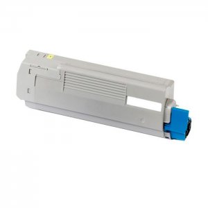 (imagen para) Toner compatible con OKI 43872305 C5650 / C5750 amarillo