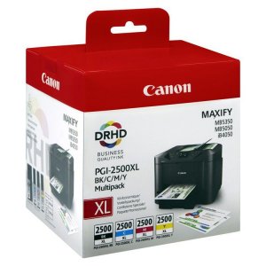 (imagen para) Multipack Tinta Canon PGI-2500XL C/M/Y/BK 9254B004