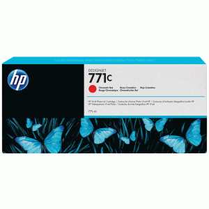 (imagen para) Tinta Original HP 771 Rojo Cromatico Z6200