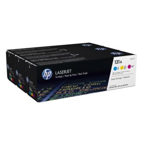 (imagen para) Pack Tóner HP 131A U0SL1AM 3 Colores