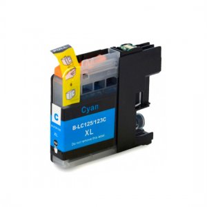 (imagen para) Tinta compatible con Brother LC123 LC121 Cian