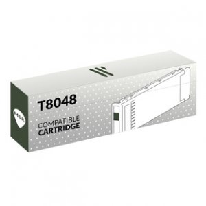 (imagen para) Tinta Compatible con Epson T8048 Negro mate