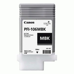(imagen para) Cartucho de Tinta Negro Mate Canon PFI-106MBK 6620B001