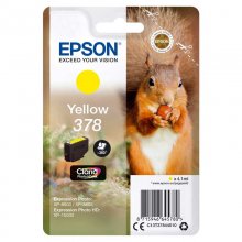 (imagen para) Tinta Epson 378 Ardilla Amarillo C13T378440