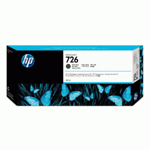 (imagen para) Tinta HP 726 Negra Mate 300ml