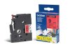 (imagen para) Cinta Laminada Rojo/Negro 9mmx8m Broth...