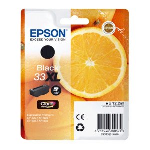 (imagen para) Tinta Epson 33XL Naranja Color Negro C13T33514010